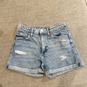 Girls boyfriend denim shorts